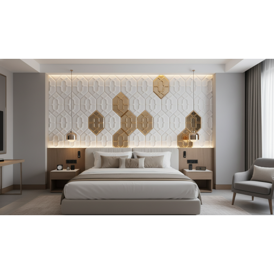 Panneau mural 3D PVC...